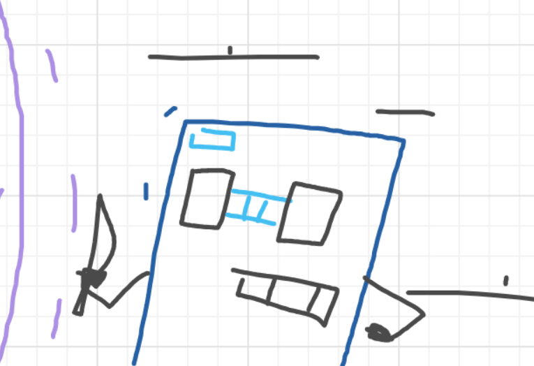 A panel from I've Been Everywhere, Man, episode nine of the Board Boards object show by Furretwalk/WalkingFurret.